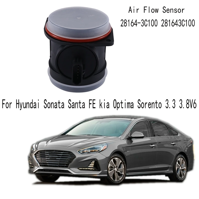 Сензор за Поток на въздуха За Hyundai Sonata Santa FE Sorento на Kia Optima 3.3 3.8V6 Сензор за Поток на въздуха 28164-3C100 281643C100